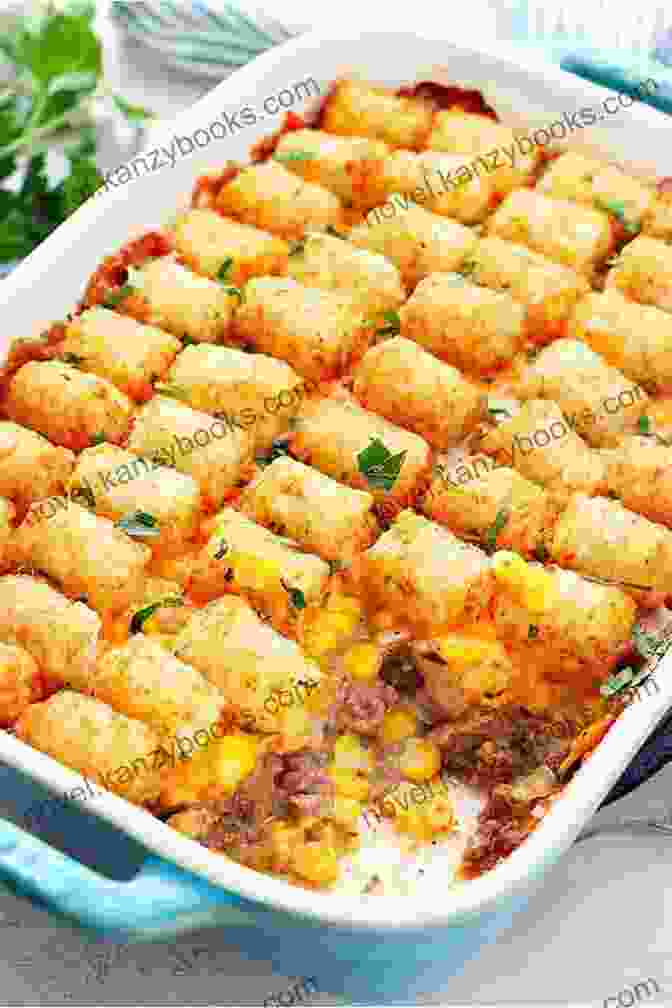 A Creamy Tater Tot Casserole With Ground Beef, Sour Cream, Milk, And Cheese Tater Tot Casserole Recipes: Making Delicious Tater Tot Casseroles: Tater Tot Casseroles