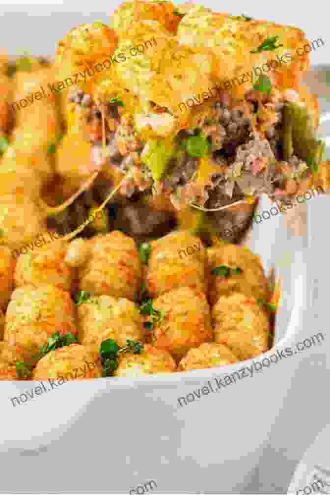 A Delicious Tater Tot Casserole With Ground Beef, Cheese, And Vegetables Tater Tot Casserole Recipes: Making Delicious Tater Tot Casseroles: Tater Tot Casseroles