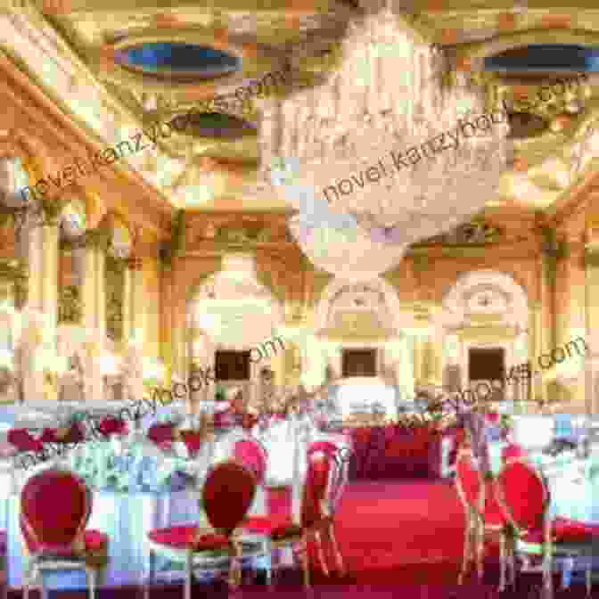 A Grand Ballroom Filled With Elegantly Dressed Guests, Capturing The Opulence Of The Gilded Age. A Bintel Brief: Love And Longing In Old New York