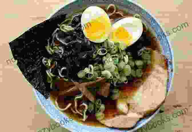 A Variety Of Colorful Toppings For Ramen The New Ramen Recipes: Recipes For Traditional Japanese Ramen At Home