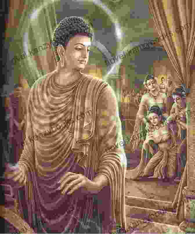 Artistic Representation Of Siddhartha Gautama Leaving His Royal Life Behind To Seek Enlightenment A Life Radiant: The Life Of Siddhartha Gautama