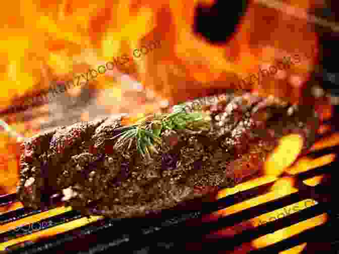 Grilling A Juicy Steak Over An Open Flame BABA GONKY BBQ: Healthy Recipes For The Grill And Smoker