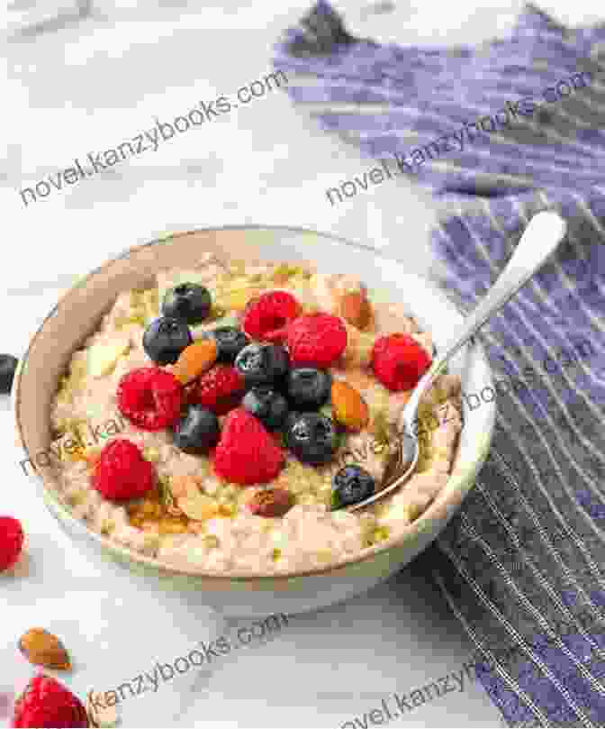 Image Of A Hearty Bowl Of Oatmeal Topped With Fresh Berries And Nuts The Acid Watcher Cookbook: 100+ Delicious Recipes To Prevent And Heal Acid Reflux Disease