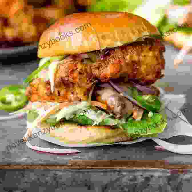 Juicy Burger Fried Chicken: Recipes For The Crispy Crunchy Comfort Food Classic A Cookbook