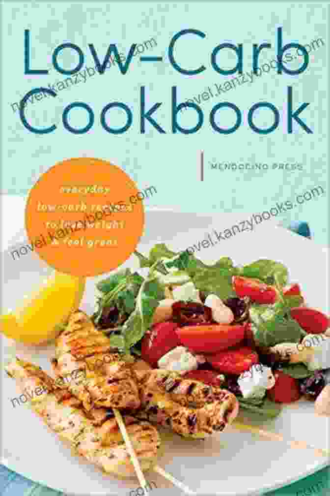 Open Cookbook With Various Low Carb Recipes Highlighted Easy Low Carb Slow Cooking: A Prep And Go Low Carb Cookbook For Ketogenic Paleo High Fat Diets