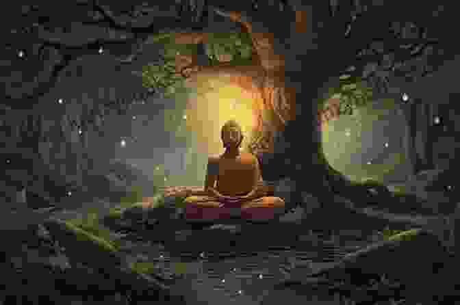 Scene Depicting Siddhartha Gautama Meditating Beneath The Bodhi Tree, Seeking Enlightenment A Life Radiant: The Life Of Siddhartha Gautama